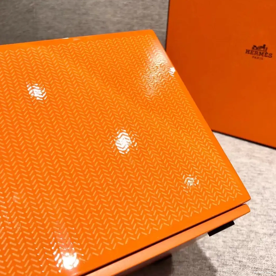 SQUARE HERMES KBOX TISSUE BOX 0516